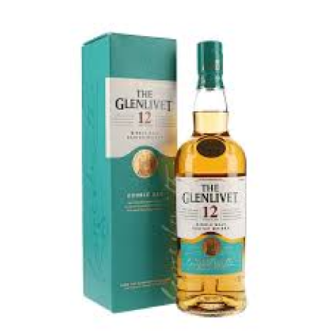 THE GLENLIVET 12YRS WHISKY 40% 700ML